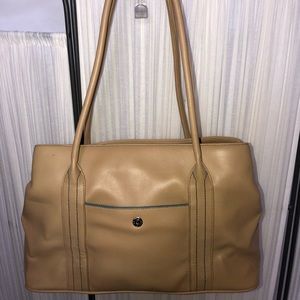 Liz Claiborne Tan Laptop Bag